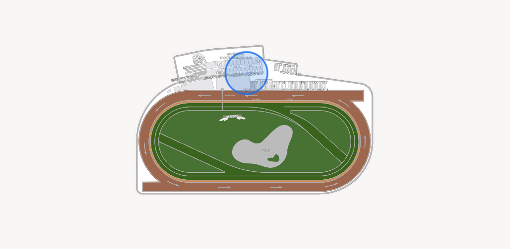 Monmouth Park Seating Chart