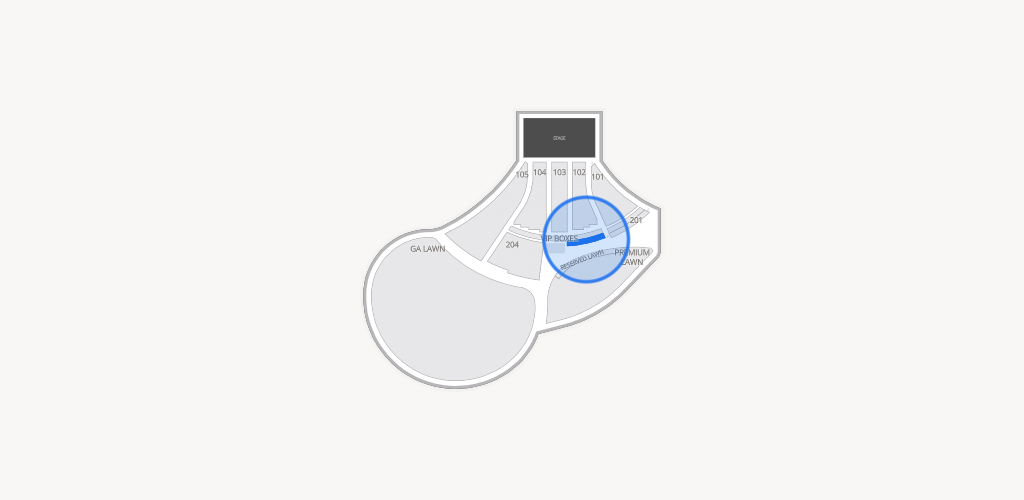 Moody Amphitheater Seating Chart