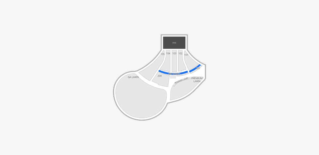 Moody Amphitheater Seating Chart