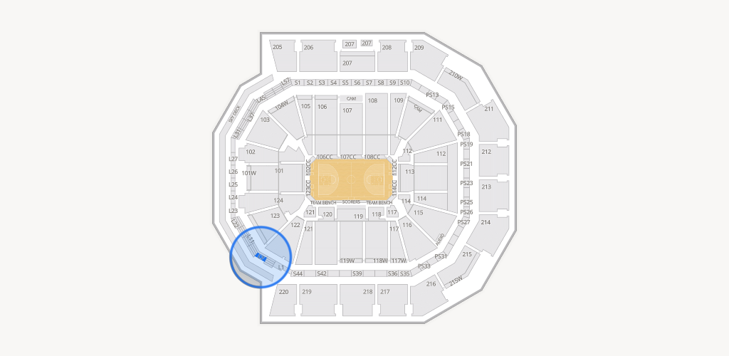 Moody Center ATX Seating Chart