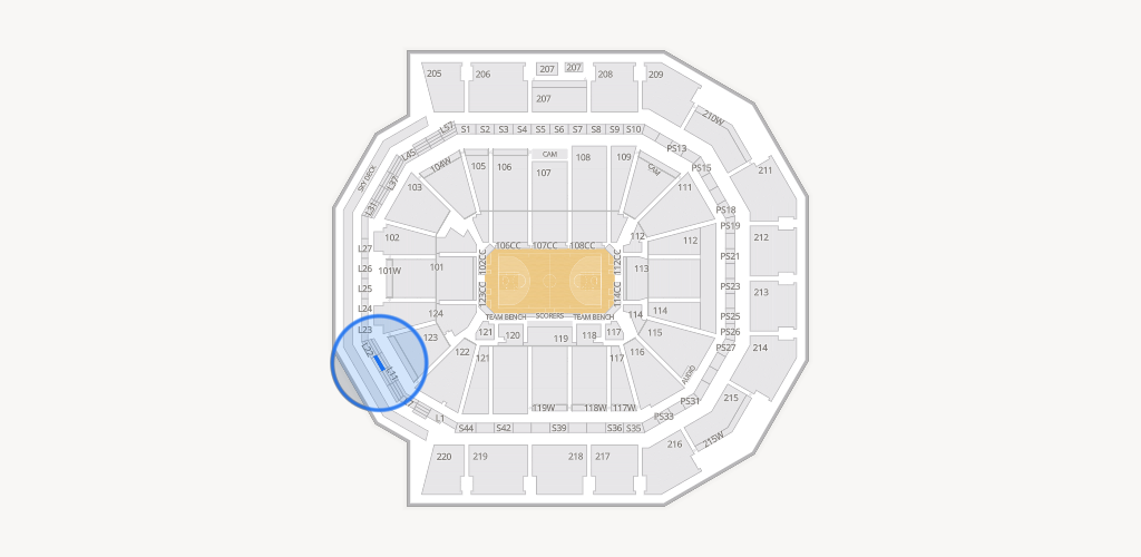 Moody Center ATX Seating Chart
