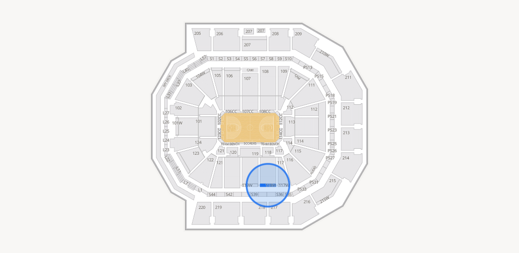 Moody Center ATX Seating Chart