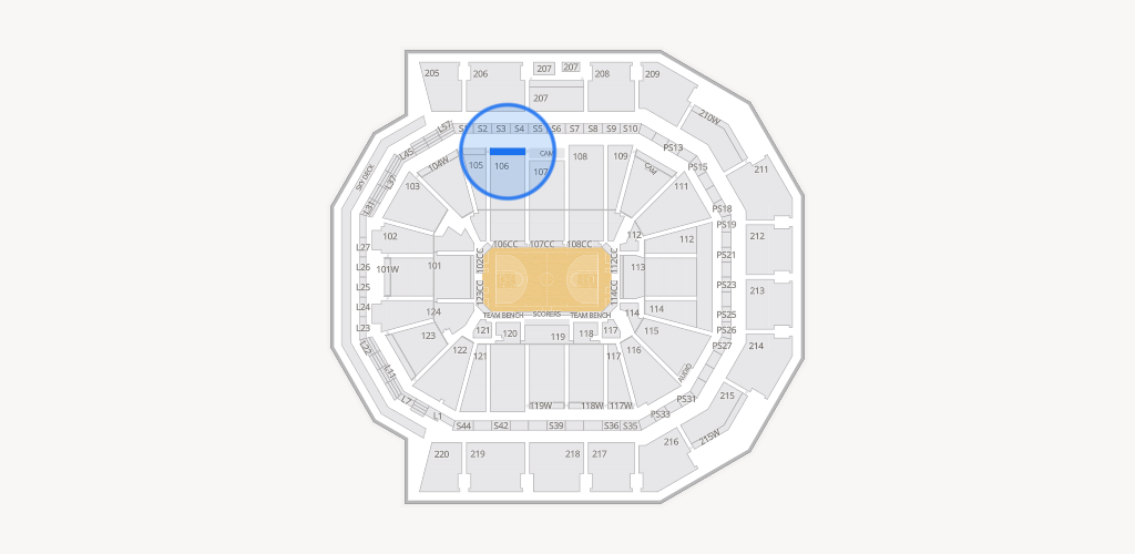 Moody Center ATX Seating Chart