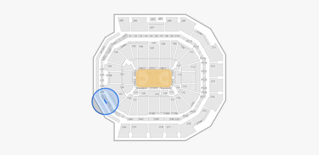 Moody Center ATX Seating Chart