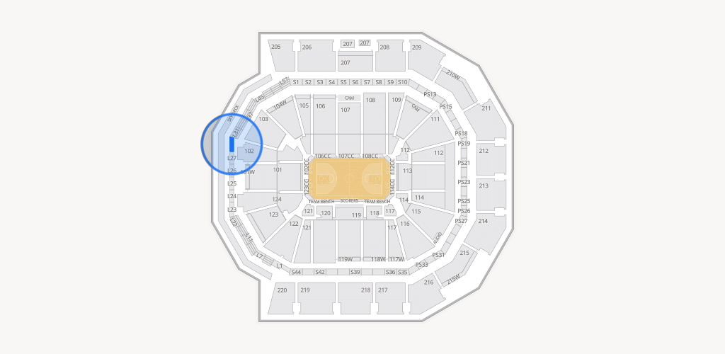 Moody Center ATX Seating Chart