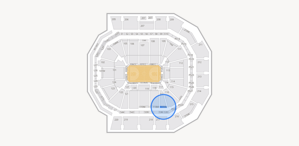 Moody Center ATX Seating Chart