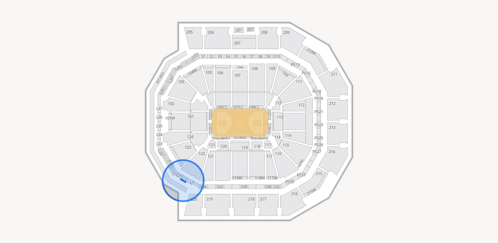Moody Center ATX Seating Chart