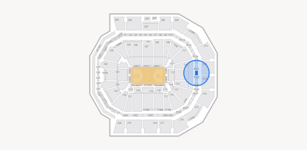 Moody Center ATX Seating Chart