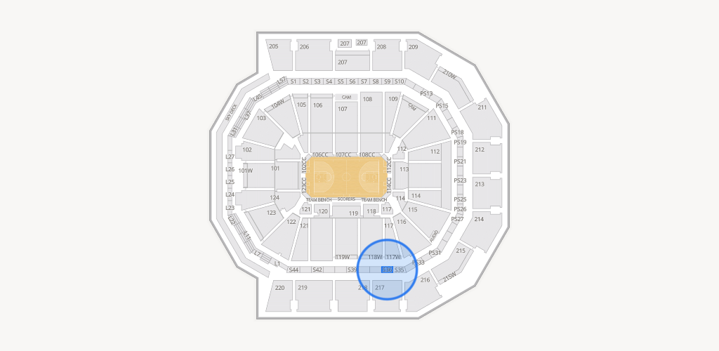Moody Center ATX Seating Chart