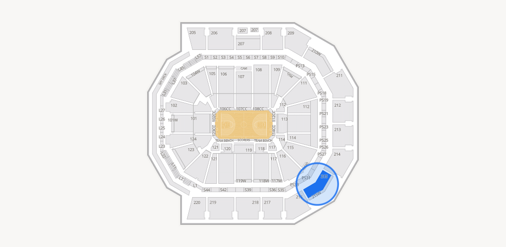 Moody Center ATX Seating Chart