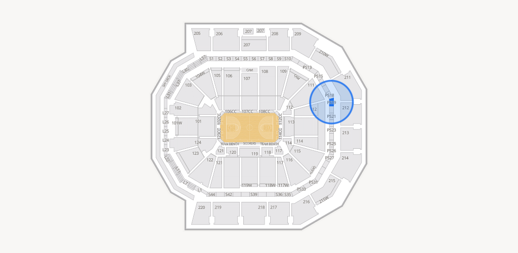 Moody Center ATX Seating Chart