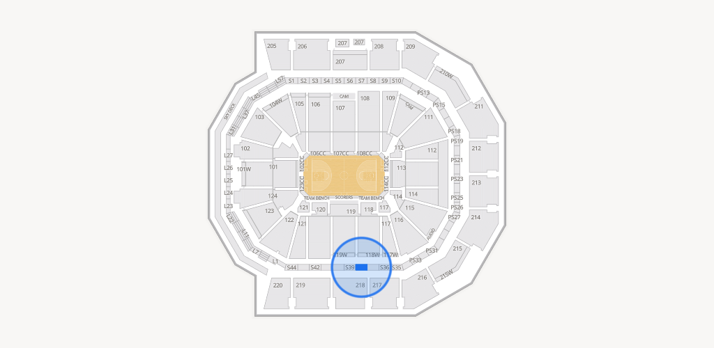 Moody Center ATX Seating Chart