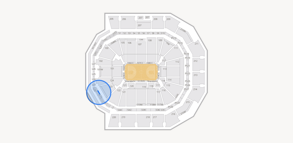 Moody Center ATX Seating Chart