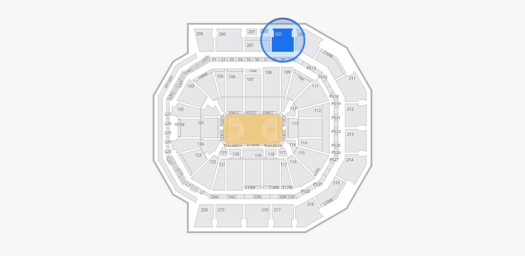 Moody Center ATX Seating Chart