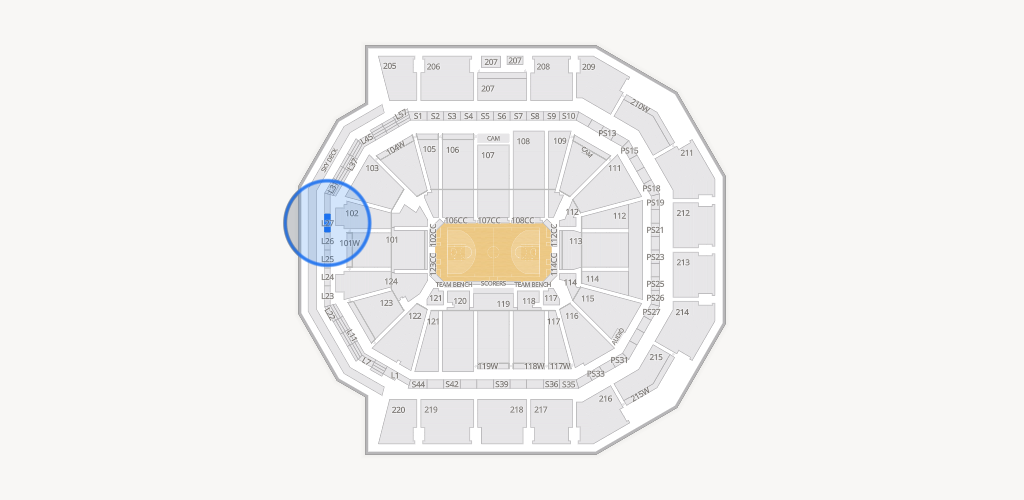 Moody Center ATX Seating Chart
