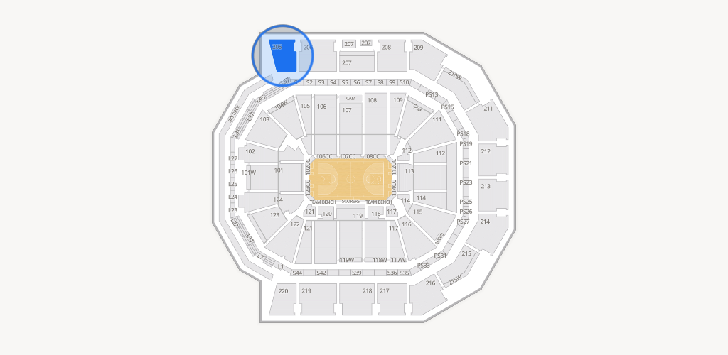 Moody Center ATX Seating Chart