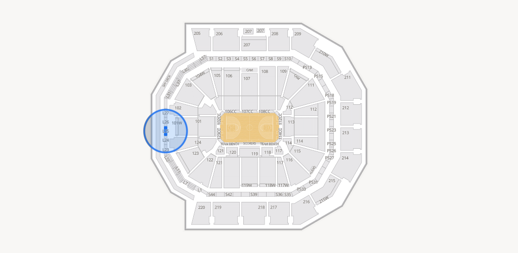 Moody Center ATX Seating Chart