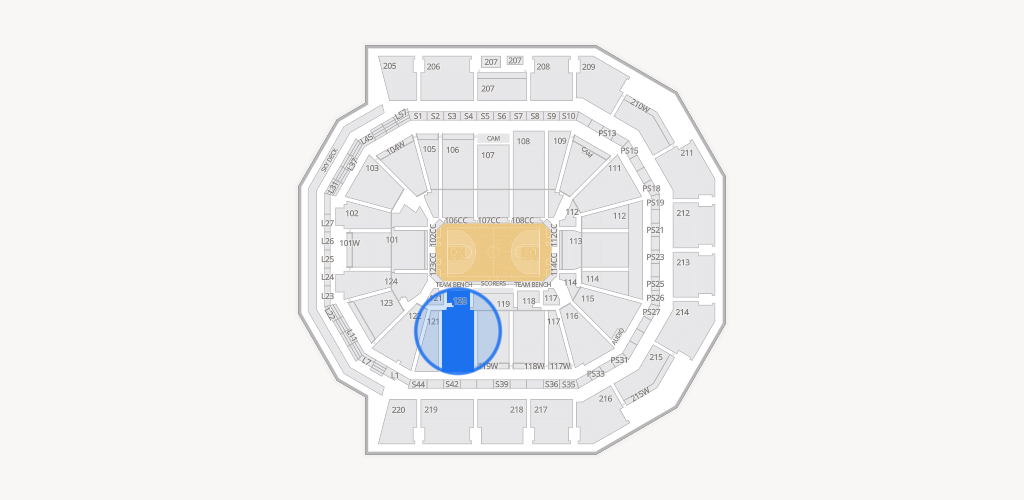 Moody Center ATX Seating Chart