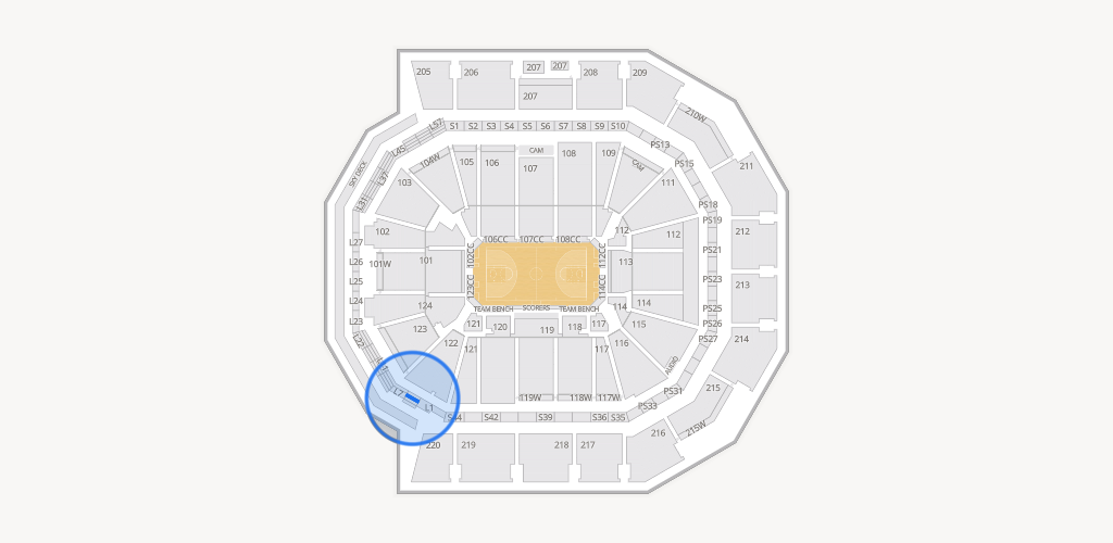 Moody Center ATX Seating Chart