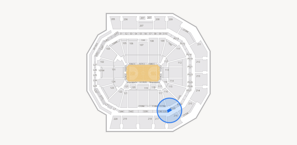 Moody Center ATX Seating Chart