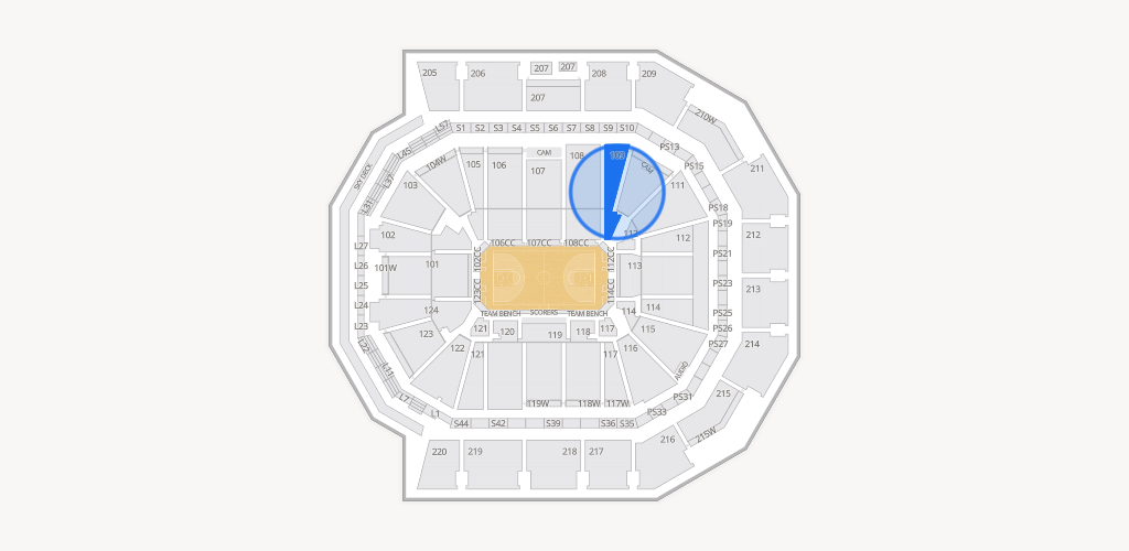 Moody Center ATX Seating Chart