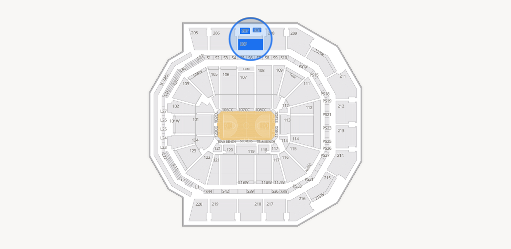 Moody Center ATX Seating Chart
