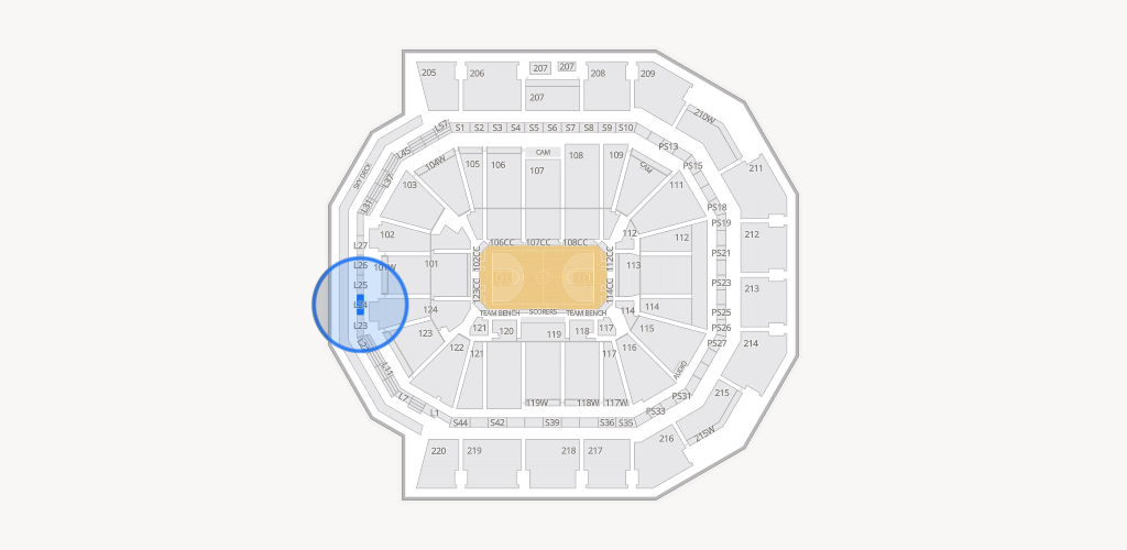 Moody Center ATX Seating Chart
