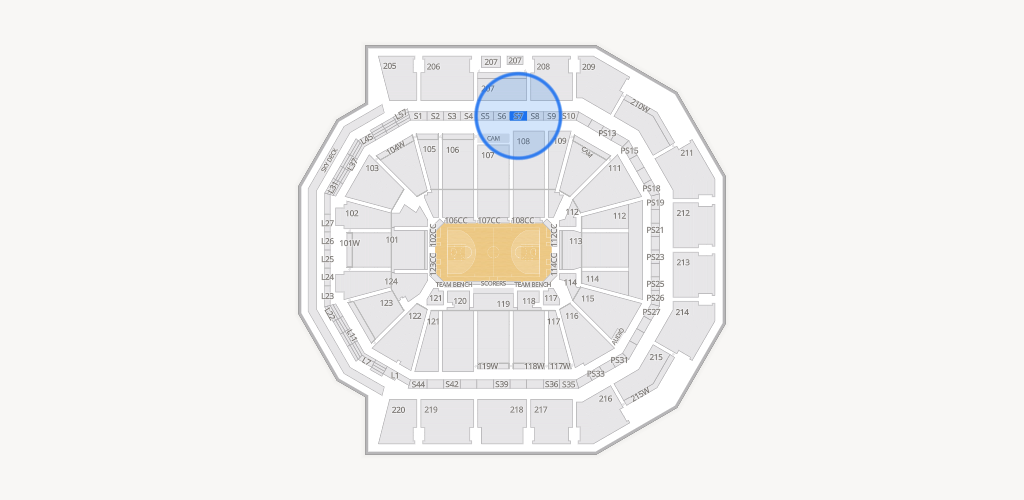 Moody Center ATX Seating Chart