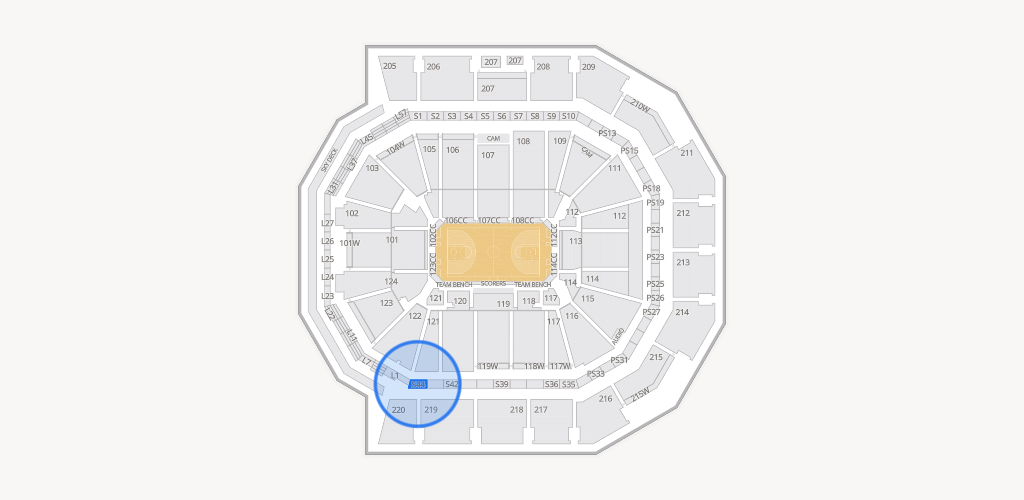 Moody Center ATX Seating Chart