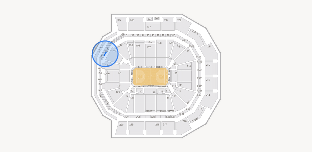 Moody Center ATX Seating Chart