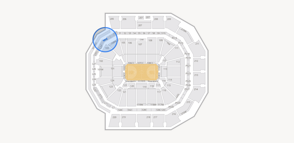 Moody Center ATX Seating Chart