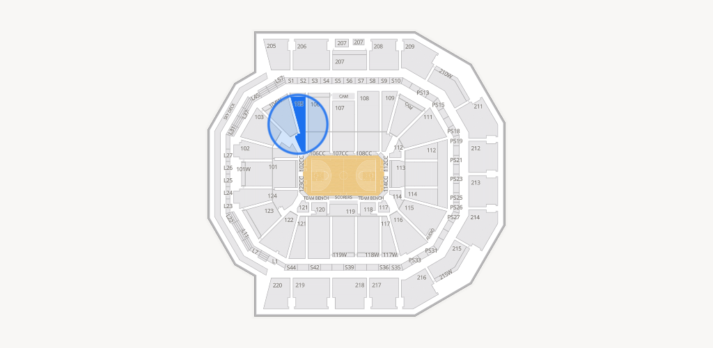 Moody Center ATX Seating Chart