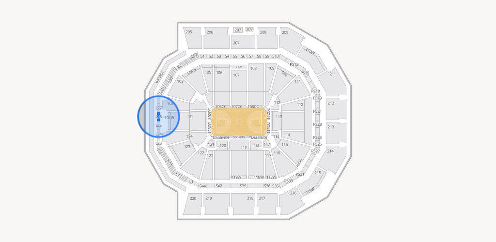 Moody Center ATX Seating Chart