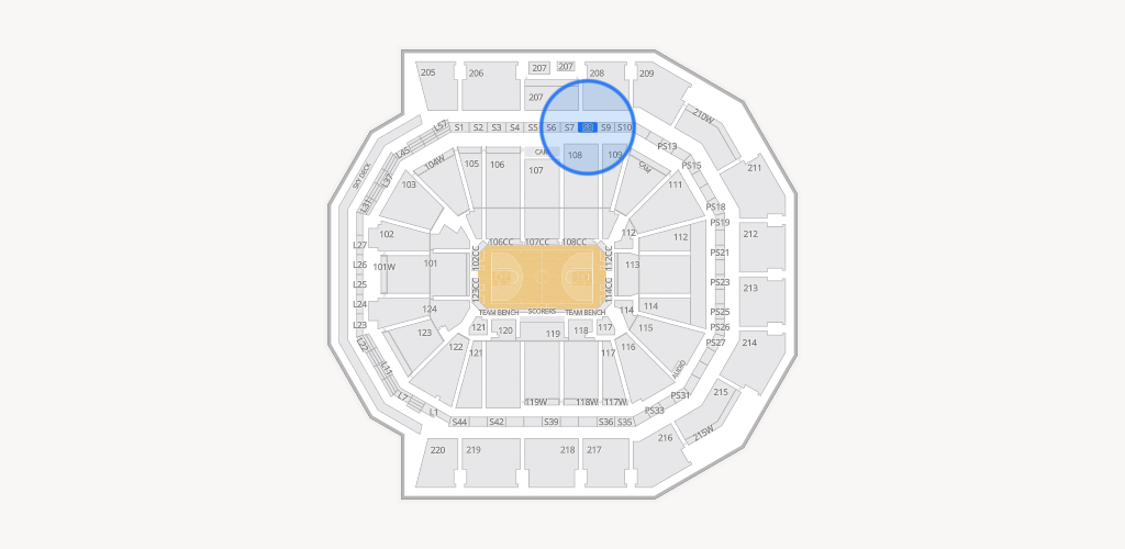Moody Center ATX Seating Chart