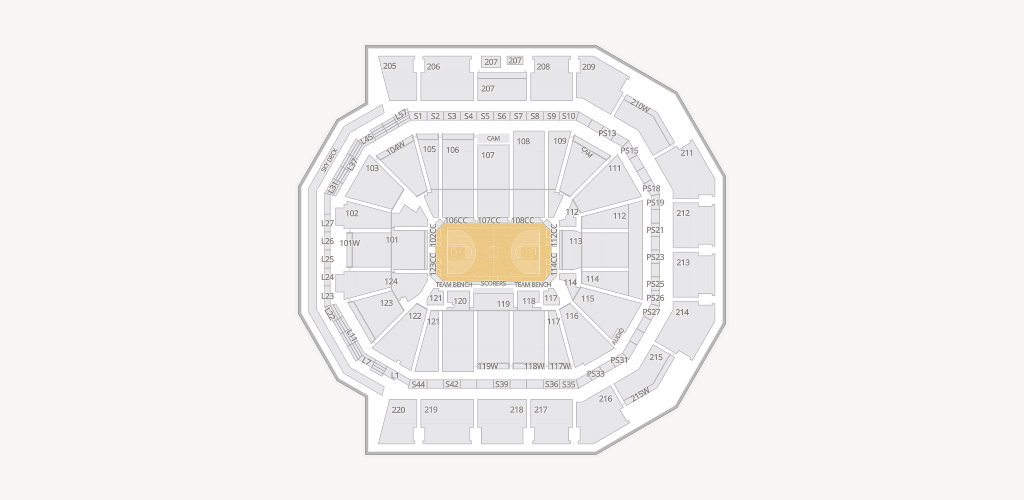 Moody Center ATX Seating Chart