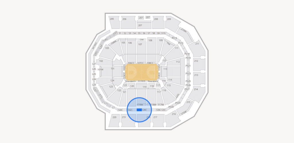 Moody Center ATX Seating Chart