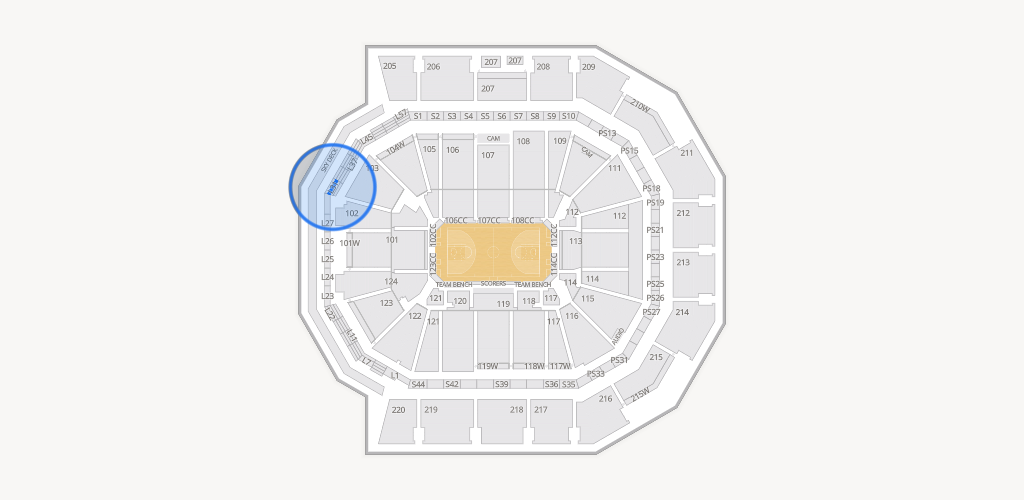 Moody Center ATX Seating Chart
