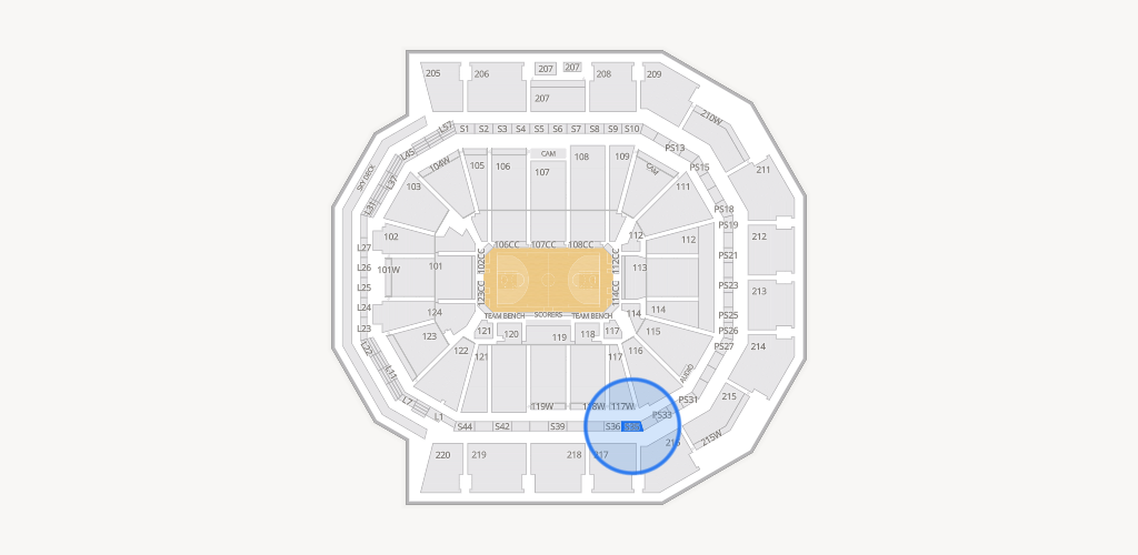 Moody Center ATX Seating Chart