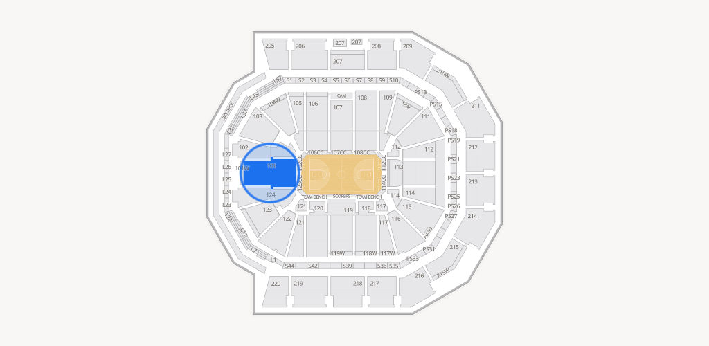Moody Center ATX Seating Chart