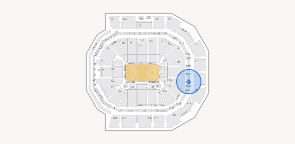 Moody Center ATX Seating Chart