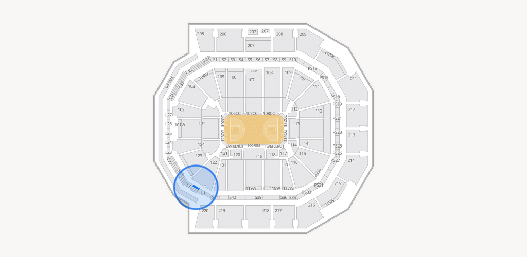 Moody Center ATX Seating Chart