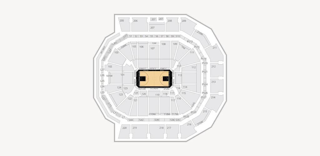 Moody Center ATX Seating Chart