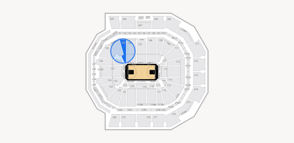 Moody Center ATX Seating Chart