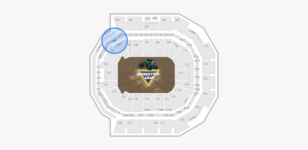 Moody Center ATX Seating Chart