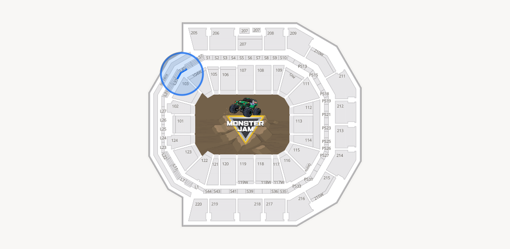 Moody Center ATX Seating Chart