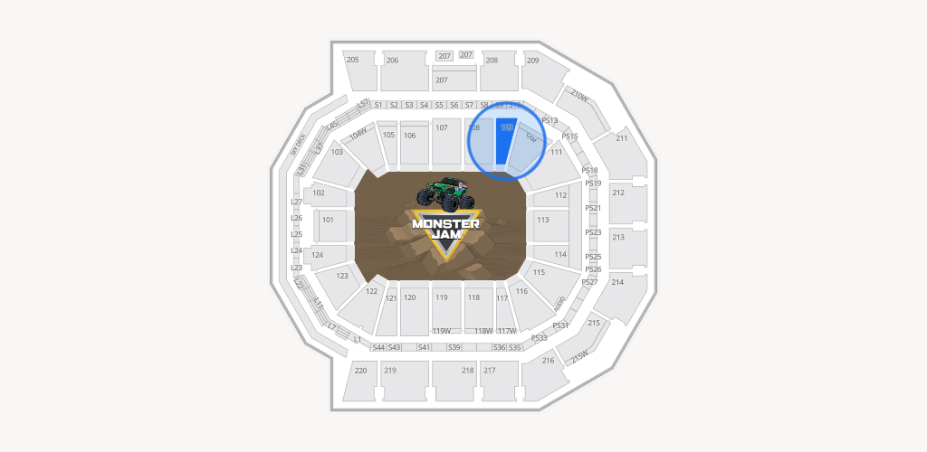 Moody Center ATX Seating Chart