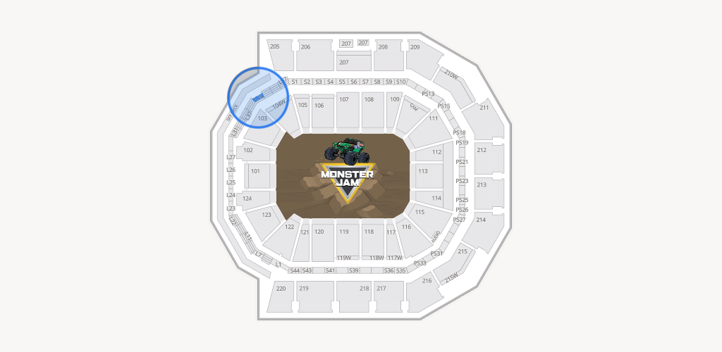 Moody Center ATX Seating Chart