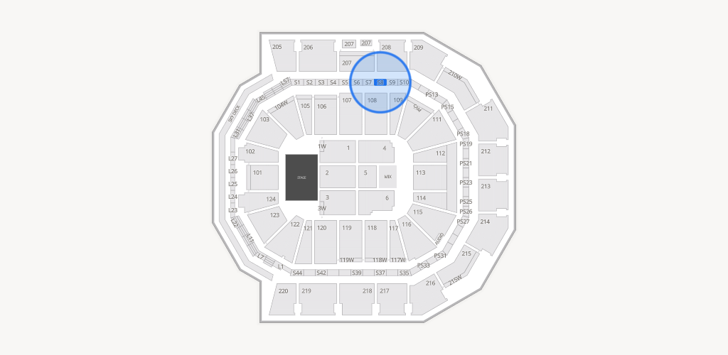 Moody Center ATX Seating Chart