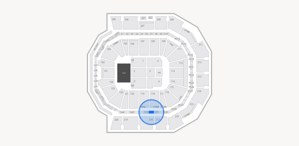 Moody Center ATX Seating Chart