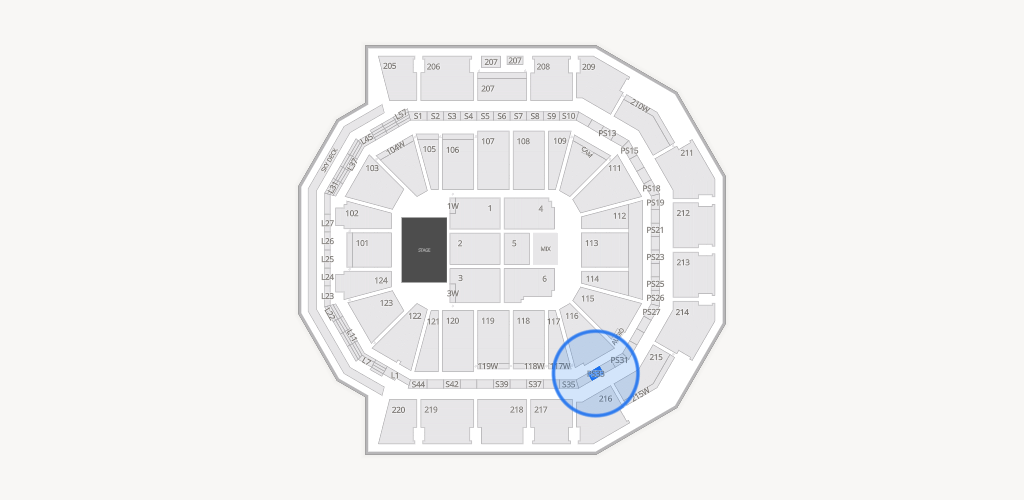 Moody Center ATX Seating Chart